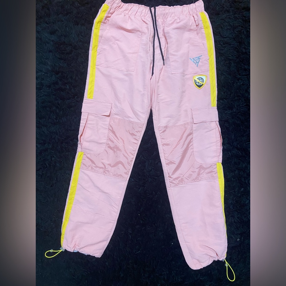 Hypland Pink Windbreaker Pants